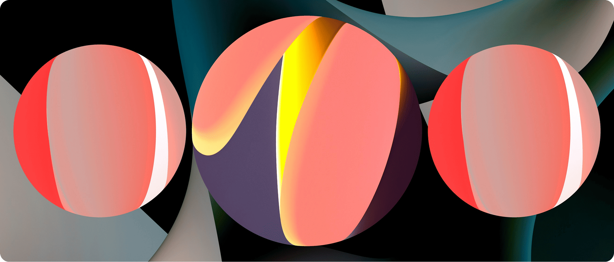 Abstrakcyjna grafika symbolizująca networking