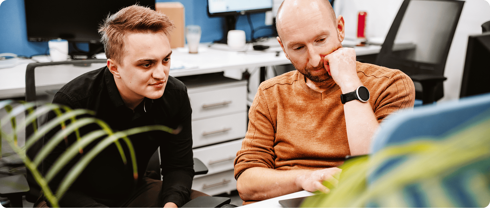 Pracownicy firmy IT Maxto ITS w biurze