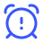 alarm clock warning icon