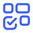 blocks code test checkmark icon