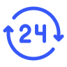 24 hours icon