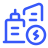 town energy shield icon